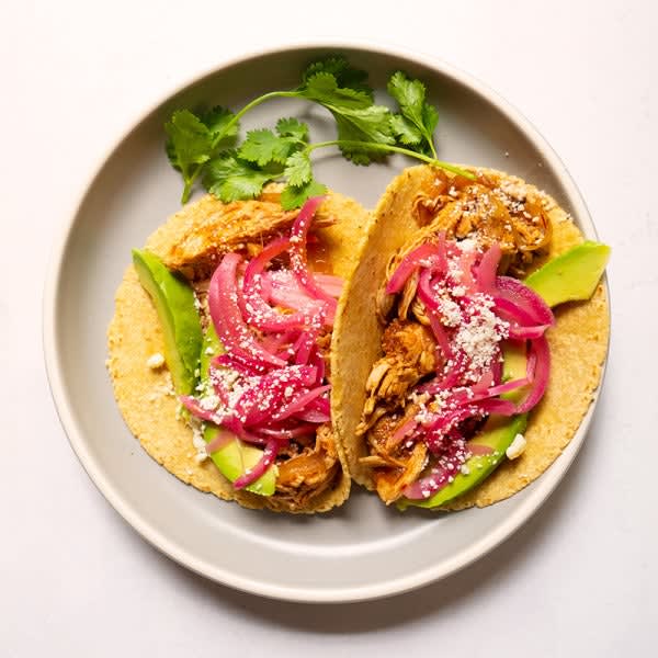Photo of Slow Cooker Chicken Tinga Tacos by WW