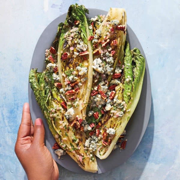 Photo of Grilled wedge salad with blue cheese & pecans by WW
