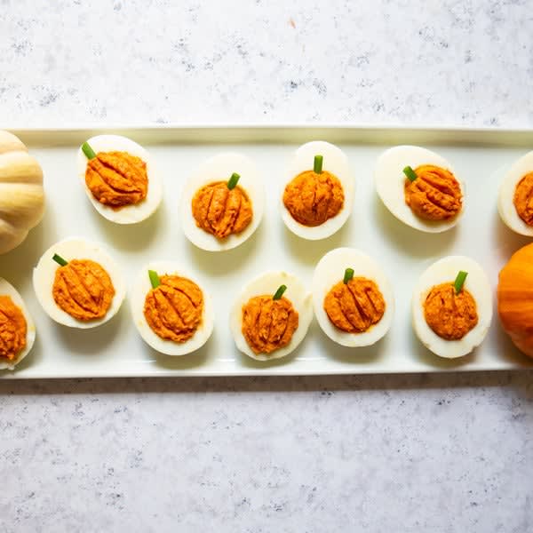 Photo of Romesco-Flavoured Halloween Pumpkin Eggs by WW