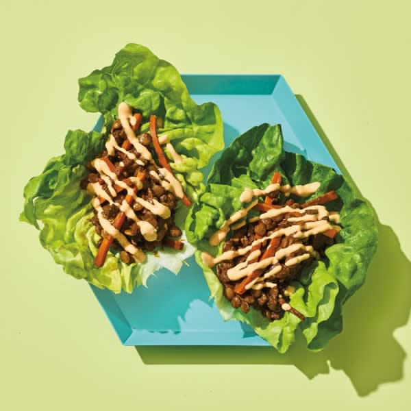 Photo of Chocolate-lentil lettuce wraps by WW