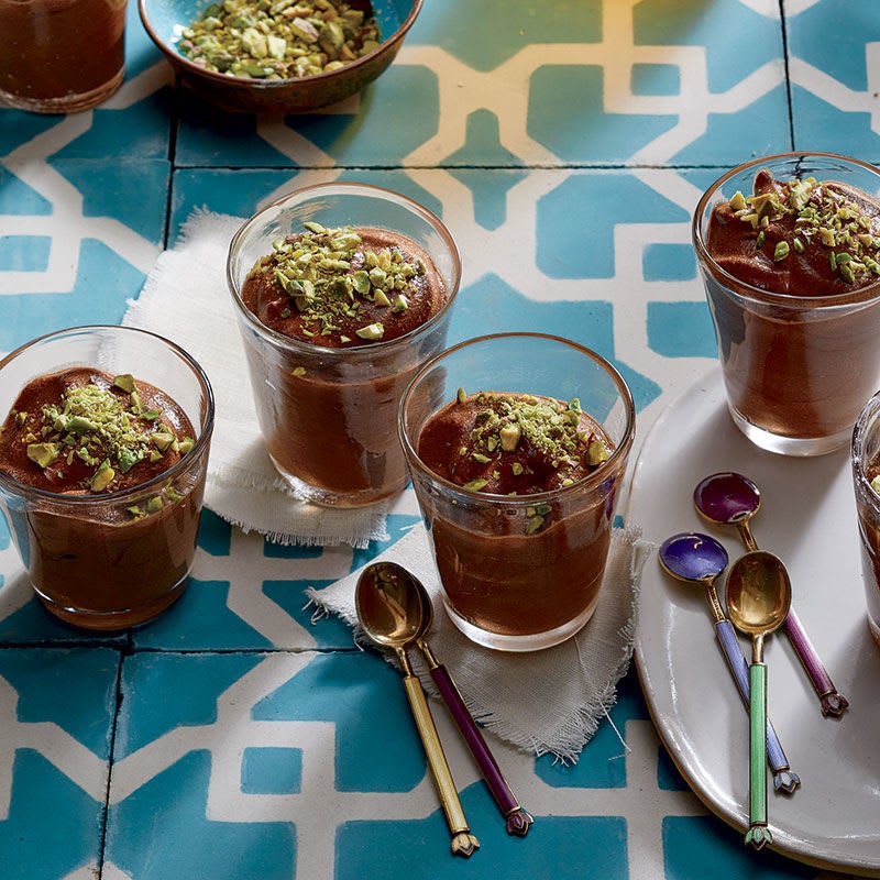 Photo of Bittersweet Chocolate-Orange Mousse with Pistachios by WW