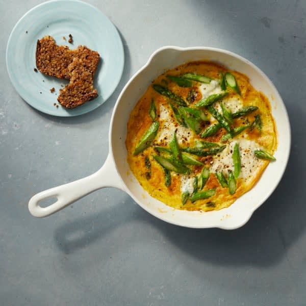 Photo of Asparagus and cottage cheese frittata by WW