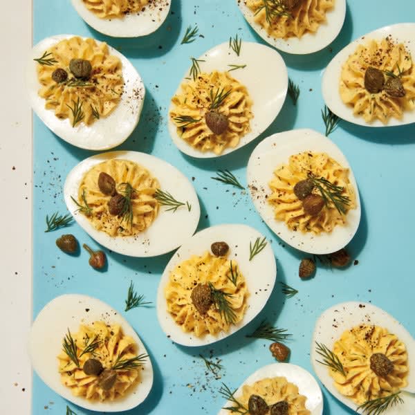 Photo of Deviled eggs with capers & dill by WW