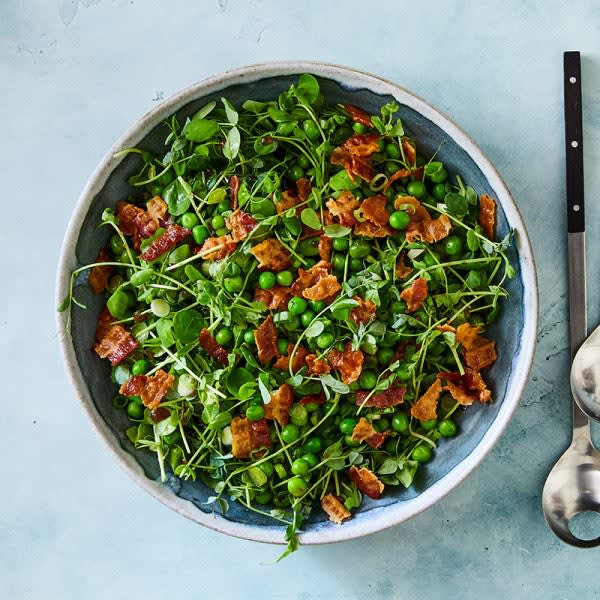 Photo of Fresh pea salad with bacon by WW