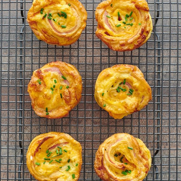 Photo of Ham and Cheese Quiche Spiral by WW