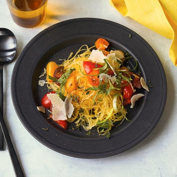 Photo of Cherry Tomato and Basil-Topped Spaghetti Squash by WW