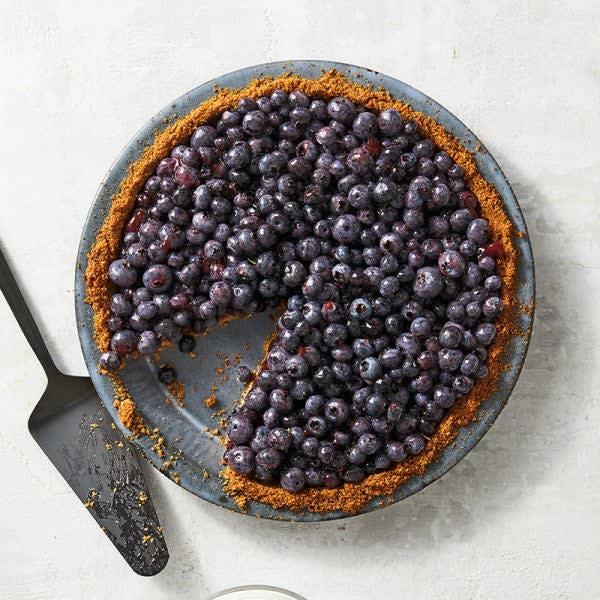 Photo of Four-Ingredient Fresh Blueberry Pie by WW