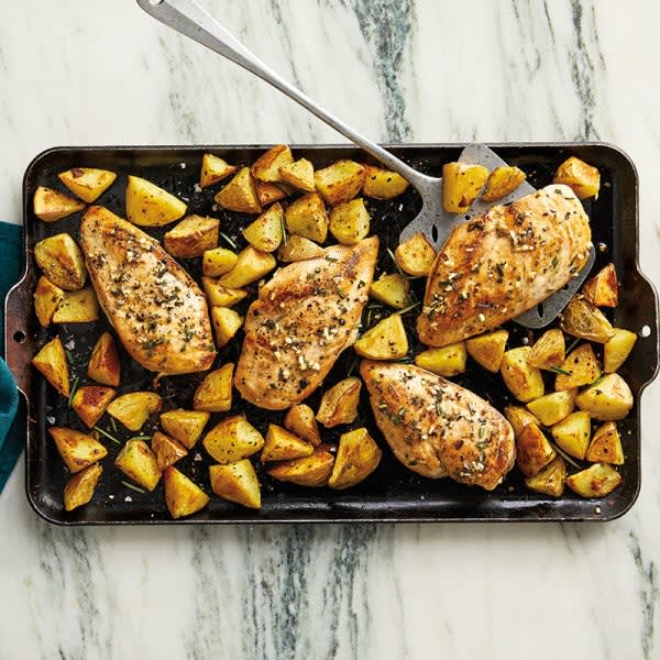 Photo of Rosemary Roast Chicken with Potatoes by WW