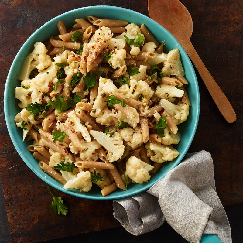 Photo of One-Pot Pasta with Cauliflower, Lemon and Capers by WW