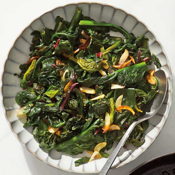 Photo of Garlicky Chard & Spinach by WW