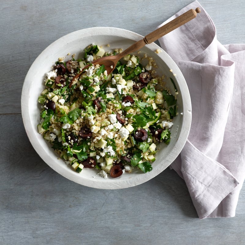 Photo of Bulgar salad with cherries and feta by WW