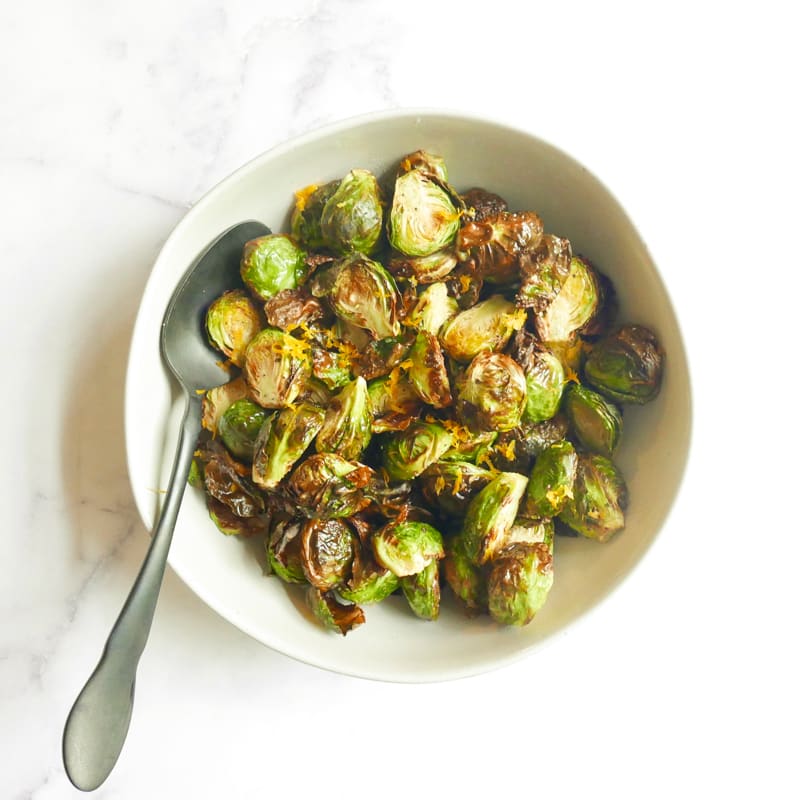 Photo of Crispy Air Fryer Brussel Sprouts by WW