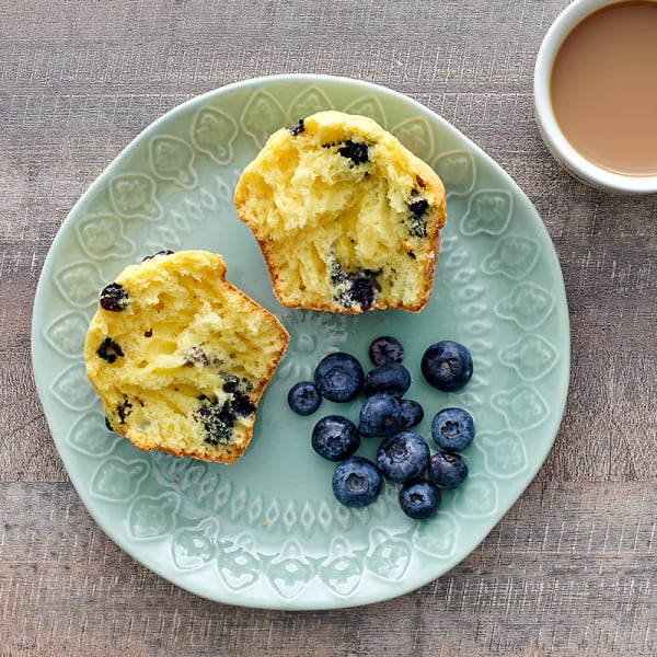 Photo of Blueberry-Corn Muffins by WW