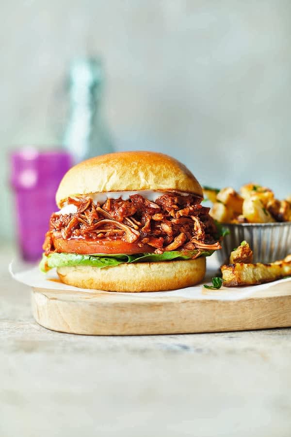 Photo of Pulled Jackfruit Burgers with Celeriac Chips by WW