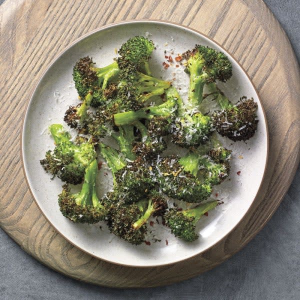 Photo of Air-Fryer Pecorino-Dusted Broccoli by WW