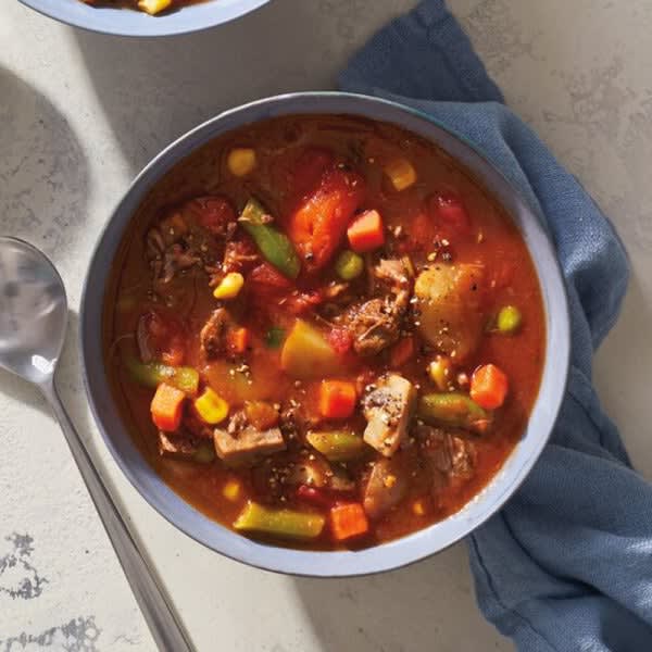 Photo of Beef & Mixed Vegetable Soup by WW