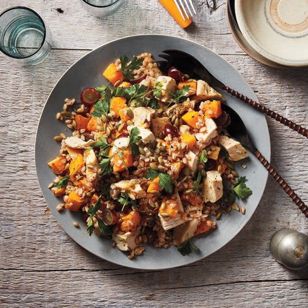Photo of Chicken salad with farro and squash by WW