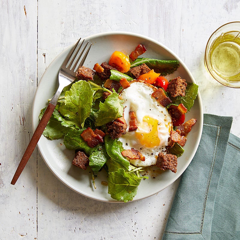 Photo of BLT-and-Egg Breakfast Salad Bowl by WW