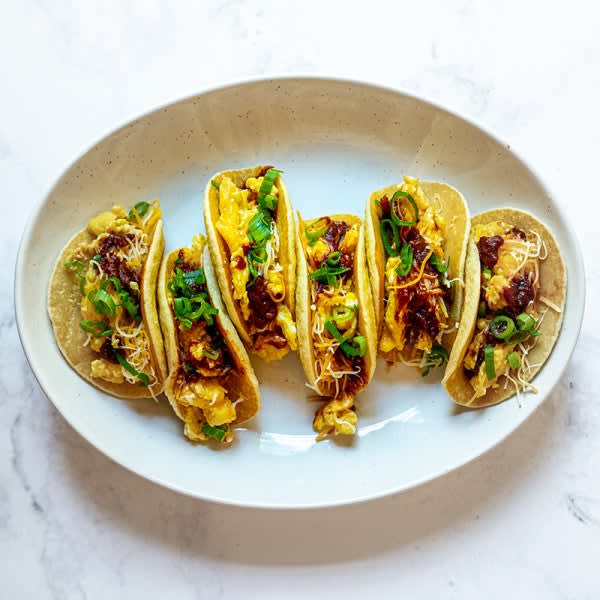 Photo de Tacos déjeuner avec crêpes faciles à préparer par WW