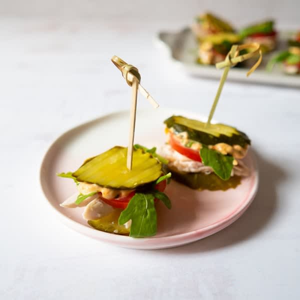Photo of Mini Pickle Sandwiches by WW