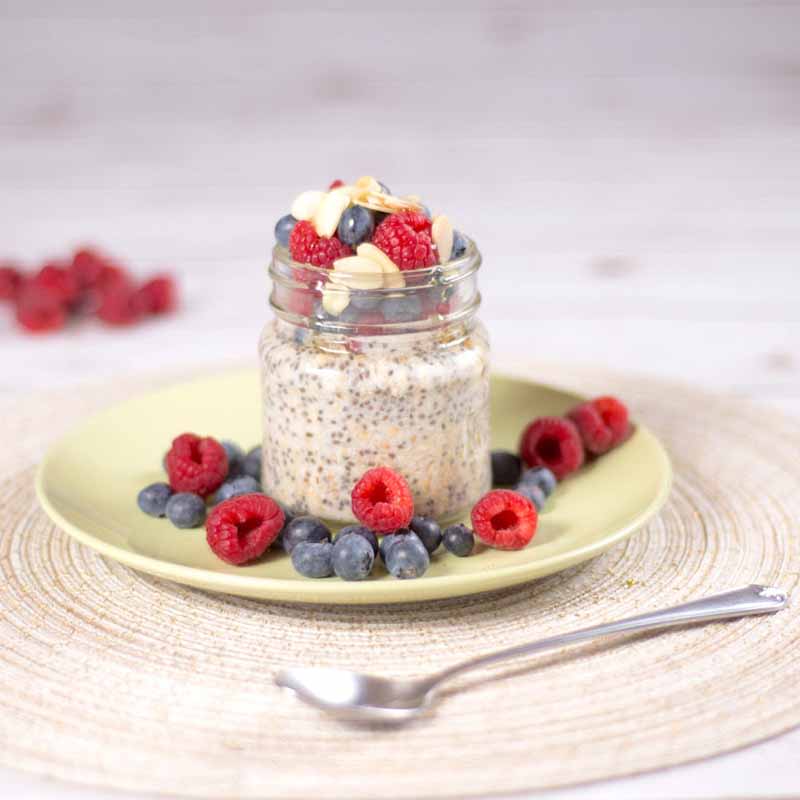 Photo of Chia Berry Overnight Oats by Coach Chloe by WW