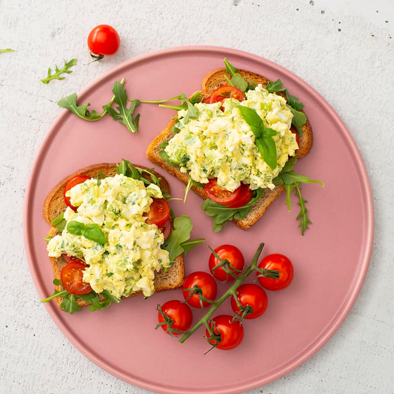 Photo of Herbed egg salad toast by WW