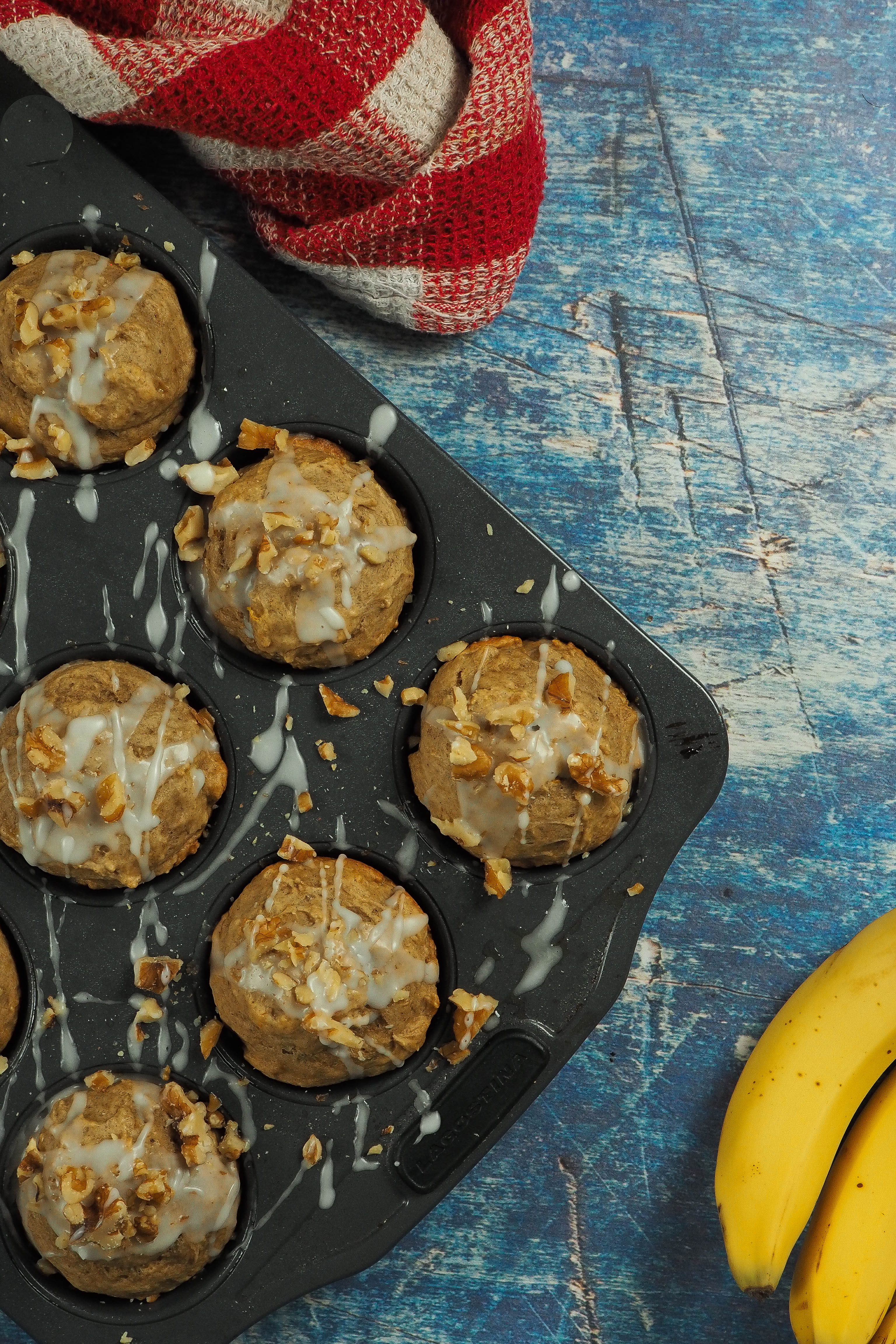 Photo of Frosted Banana Bread Muffins by WW
