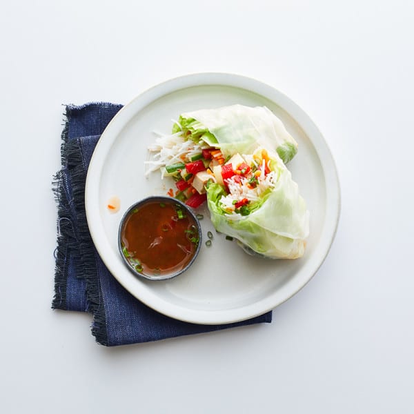 Photo of Fresh summer rolls with sweet-and-spicy dipping sauce by WW