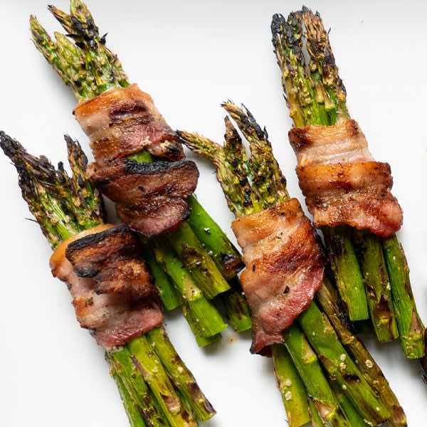 Photo of Grilled Bacon-Wrapped Asparagus Bundles by WW