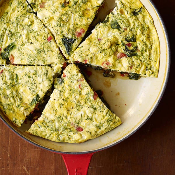 Photo of Greek Frittata with Feta and Dill by WW