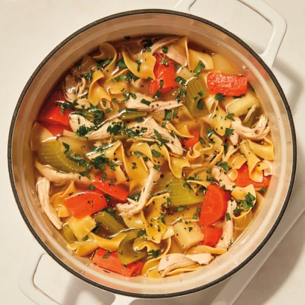 Photo of Classic chicken soup with egg noodles by WW